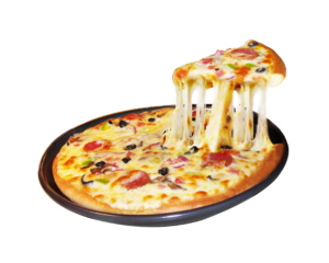 100% Veg Freshly Baked Pizza